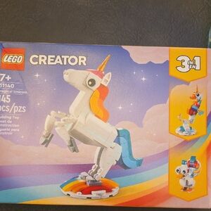 LEGO Creator Rainbow Unicorn Building Kit 31140